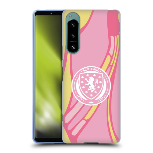 Scotland National Football Team 2025 Women's Kit Away Soft Gel Case for Sony Xperia 5 IV