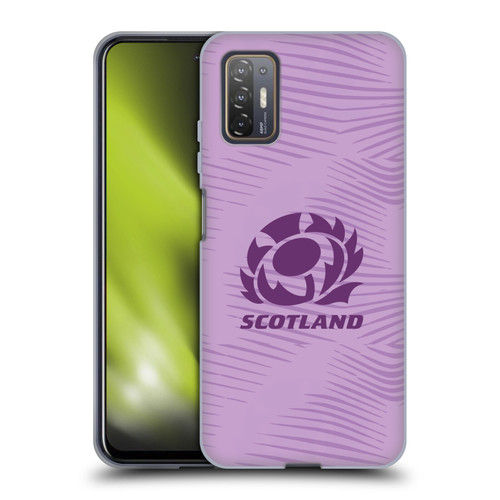 Scotland Rugby 2025/26 Crest Kit Away Soft Gel Case for HTC Desire 21 Pro 5G