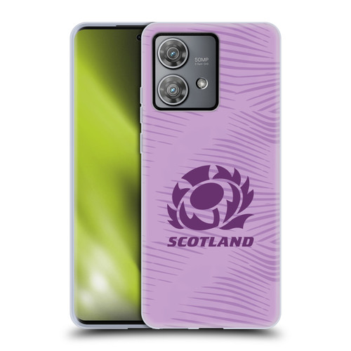 Scotland Rugby 2025/26 Crest Kit Away Soft Gel Case for Motorola Edge 40 Neo 5G