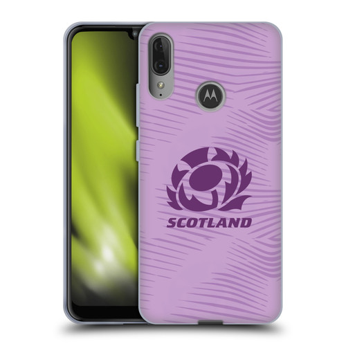 Scotland Rugby 2025/26 Crest Kit Away Soft Gel Case for Motorola Moto E6 Plus