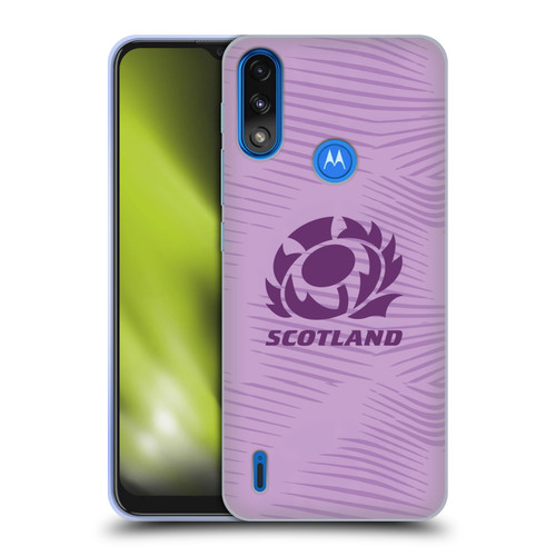 Scotland Rugby 2025/26 Crest Kit Away Soft Gel Case for Motorola Moto E7 Power / Moto E7i Power