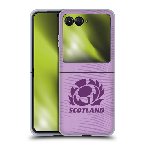 Scotland Rugby 2025/26 Crest Kit Away Soft Gel Case for Motorola Razr 40 Ultra / Razr+ 2023