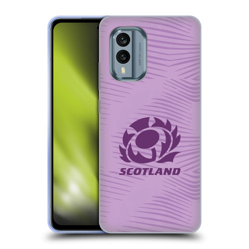 Scotland Rugby 2025/26 Crest Kit Away Soft Gel Case for Nokia X30