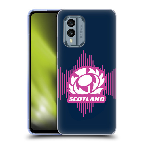 Scotland Rugby 2025/26 Crest Kit Home Soft Gel Case for Nokia X30
