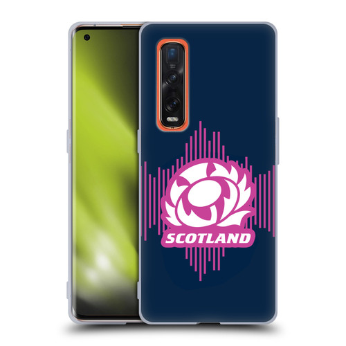Scotland Rugby 2025/26 Crest Kit Home Soft Gel Case for OPPO Find X2 Pro 5G