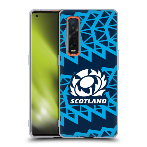 Scotland Rugby 2025/26 Crest Kit Training Soft Gel Case for OPPO Find X2 Pro 5G