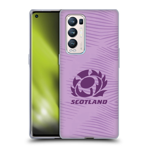 Scotland Rugby 2025/26 Crest Kit Away Soft Gel Case for OPPO Find X3 Neo / Reno5 Pro+ 5G