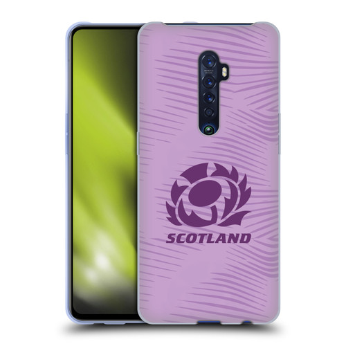 Scotland Rugby 2025/26 Crest Kit Away Soft Gel Case for OPPO Reno 2