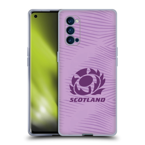 Scotland Rugby 2025/26 Crest Kit Away Soft Gel Case for OPPO Reno 4 Pro 5G