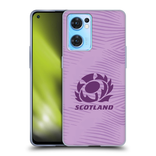 Scotland Rugby 2025/26 Crest Kit Away Soft Gel Case for OPPO Reno7 5G / Find X5 Lite