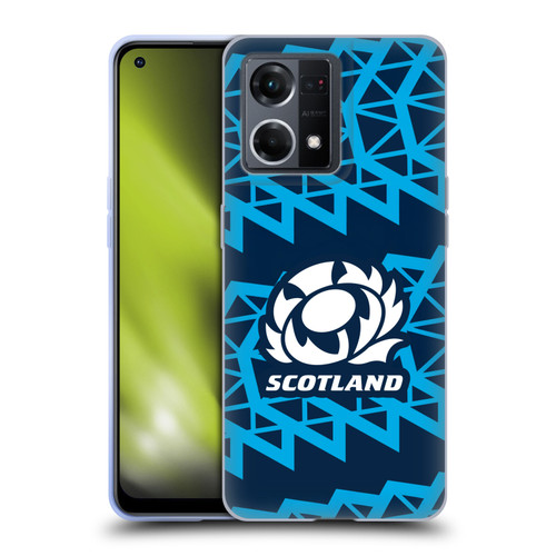 Scotland Rugby 2025/26 Crest Kit Training Soft Gel Case for OPPO Reno8 4G