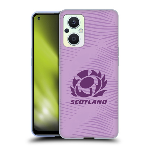 Scotland Rugby 2025/26 Crest Kit Away Soft Gel Case for OPPO Reno8 Lite