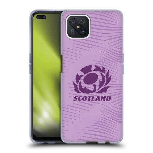 Scotland Rugby 2025/26 Crest Kit Away Soft Gel Case for OPPO Reno4 Z 5G