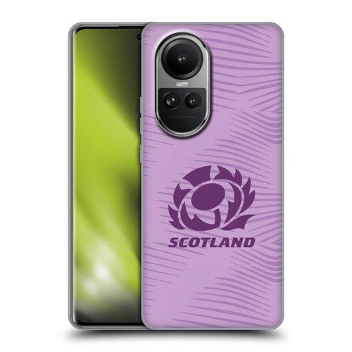 Scotland Rugby 2025/26 Crest Kit Away Soft Gel Case for OPPO Reno10 5G / Reno10 Pro 5G