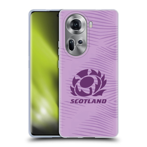 Scotland Rugby 2025/26 Crest Kit Away Soft Gel Case for OPPO Reno11
