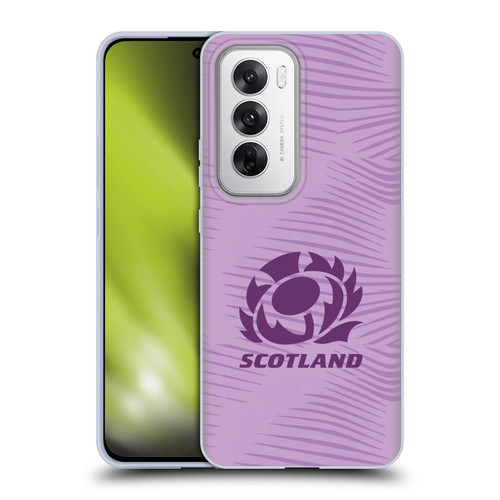Scotland Rugby 2025/26 Crest Kit Away Soft Gel Case for OPPO Reno12 5G Scotland Rugby 2025/26 Crest Kit Away Soft Gel Case for OPPO Reno12 5G