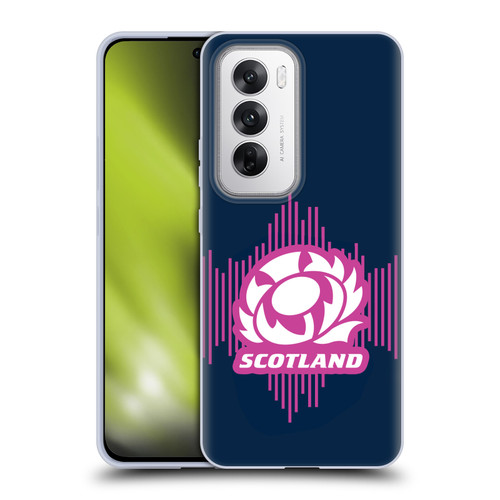 Scotland Rugby 2025/26 Crest Kit Home Soft Gel Case for OPPO Reno12 5G Scotland Rugby 2025/26 Crest Kit Home Soft Gel Case for OPPO Reno12 5G