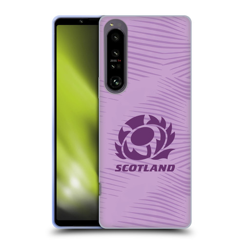 Scotland Rugby 2025/26 Crest Kit Away Soft Gel Case for Sony Xperia 1 IV