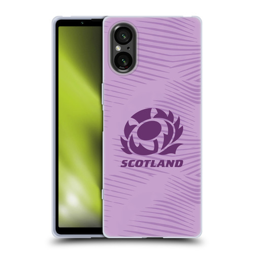 Scotland Rugby 2025/26 Crest Kit Away Soft Gel Case for Sony Xperia 5 V 5G