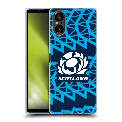 Scotland Rugby 2025/26 Crest Kit Training Soft Gel Case for Sony Xperia 5 V 5G