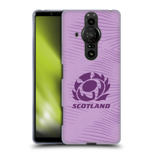 Scotland Rugby 2025/26 Crest Kit Away Soft Gel Case for Sony Xperia Pro-I