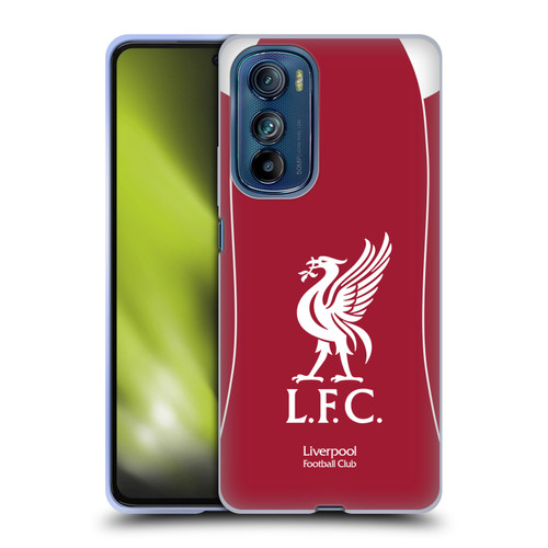 Liverpool Football Club 2025/26 Kit Home Soft Gel Case for Motorola Edge 30