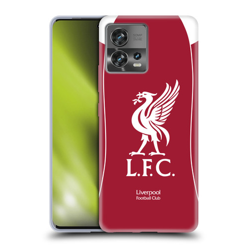 Liverpool Football Club 2025/26 Kit Home Soft Gel Case for Motorola Moto Edge 30 Fusion