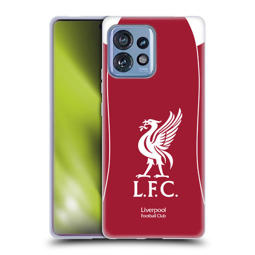 Liverpool Football Club 2025/26 Kit Home Soft Gel Case for Motorola Moto Edge 40 Pro/Plus 2023