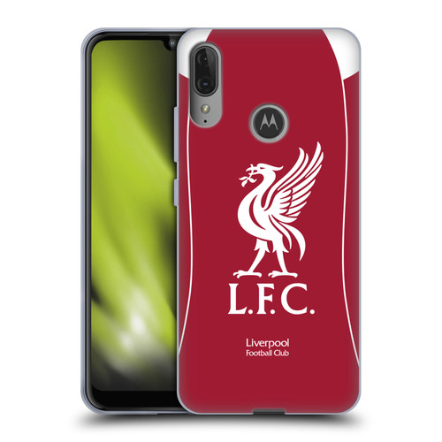 Liverpool Football Club 2025/26 Kit Home Soft Gel Case for Motorola Moto E6 Plus