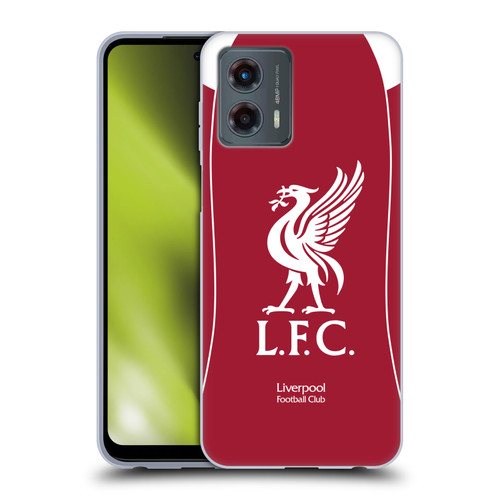 Liverpool Football Club 2025/26 Kit Home Soft Gel Case for Motorola Moto G (2023)