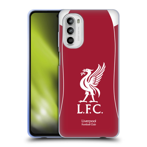 Liverpool Football Club 2025/26 Kit Home Soft Gel Case for Motorola Moto G52