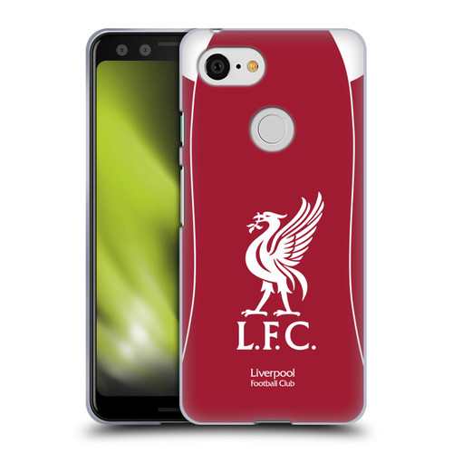 Liverpool Football Club 2025/26 Kit Home Soft Gel Case for Google Pixel 3