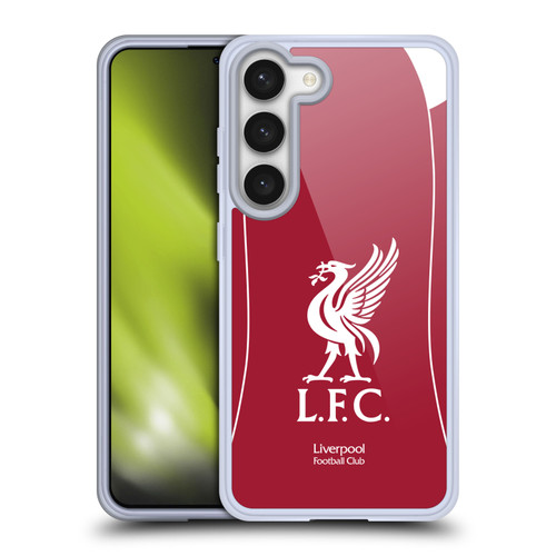 Liverpool Football Club 2025/26 Kit Home Soft Gel Case for Samsung Galaxy S23 5G