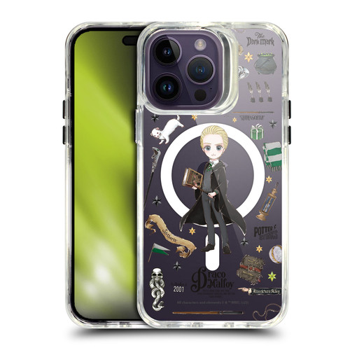 Harry Potter Magical Icons Draco Malfoy SHOCKPROOF BUMPER CASE COMPATIBLE WITH Apple iPhone 14 Pro Max & MAGSAFE
