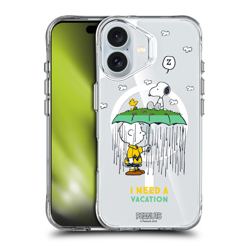 Peanuts Snoopy & Friends Charlie Brown & Woodstock SHOCKPROOF BUMPER CASE COMPATIBLE WITH  & MAGSAFE Apple iPhone 16