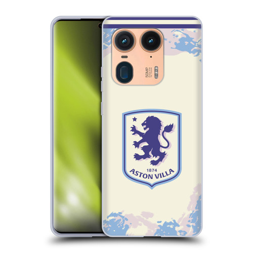 Aston Villa Football Club 2025/26 Crest Kit Third Soft Gel Case for Motorola Edge 50 Ultra/X50 Ultra