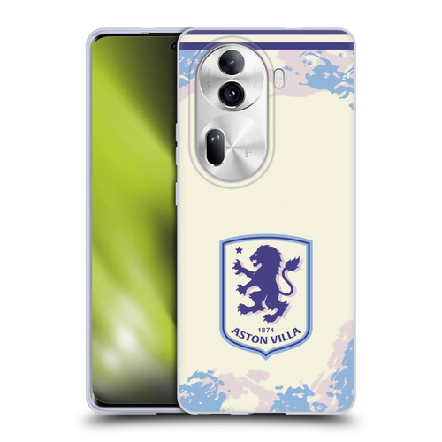 Aston Villa Football Club 2025/26 Crest Kit Third Soft Gel Case for OPPO Reno11 Pro
