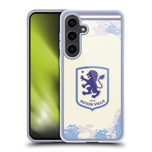 Aston Villa Football Club 2025/26 Crest Kit Third Soft Gel Case for Samsung Galaxy S24+ 5G