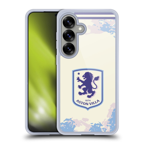Aston Villa Football Club 2025/26 Crest Kit Third Soft Gel Case for Samsung Galaxy S25