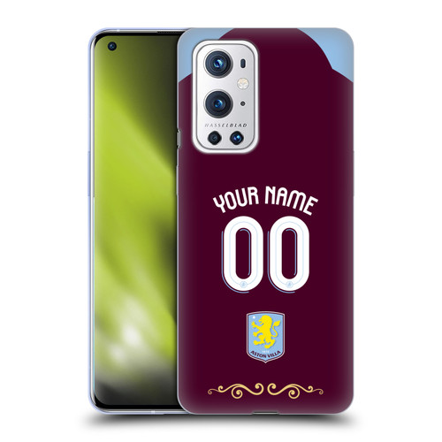 Aston Villa Football Club Custom 2025/26 Trikot Home Soft Gel Case for OnePlus 9 Pro