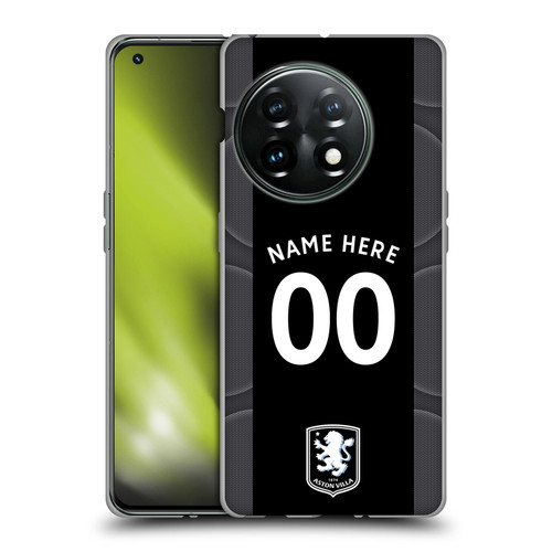 Aston Villa Football Club Custom 2025/26 Trikot Away Soft Gel Case for OnePlus 11 5G