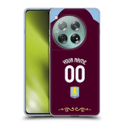 Aston Villa Football Club Custom 2025/26 Trikot Home Soft Gel Case for OnePlus 12