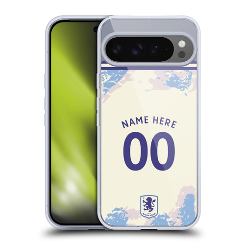 Aston Villa Football Club Custom 2025/26 Trikot Third Soft Gel Case for Google Pixel 9 Pro XL