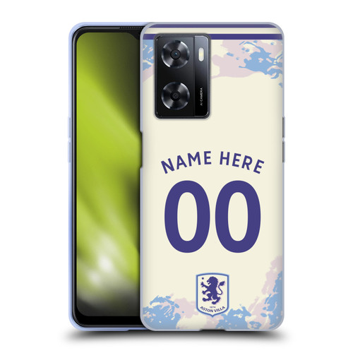 Aston Villa Football Club Custom 2025/26 Trikot Third Soft Gel Case for OPPO A57s