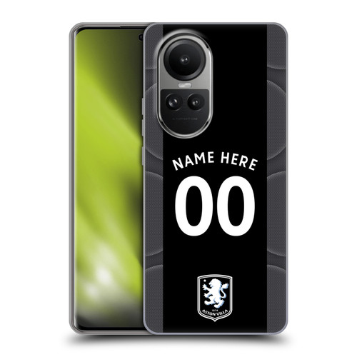 Aston Villa Football Club Custom 2025/26 Trikot Away Soft Gel Case for OPPO Reno10 5G / Reno10 Pro 5G