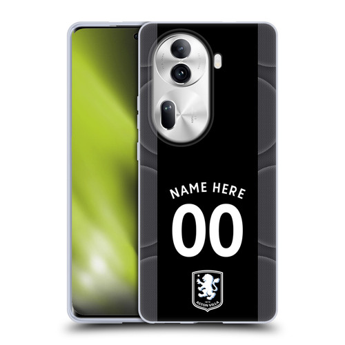 Aston Villa Football Club Custom 2025/26 Trikot Away Soft Gel Case for OPPO Reno11 Pro