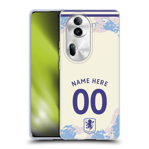 Aston Villa Football Club Custom 2025/26 Trikot Third Soft Gel Case for OPPO Reno11 Pro