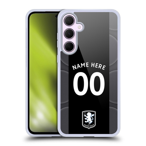 Aston Villa Football Club Custom 2025/26 Trikot Away Soft Gel Case for Samsung Galaxy A35 5G