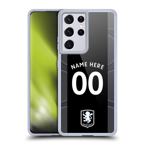 Aston Villa Football Club Custom 2025/26 Trikot Away Soft Gel Case for Samsung Galaxy S21 Ultra 5G