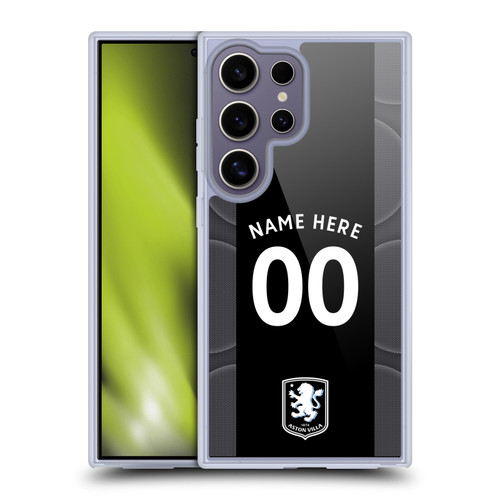 Aston Villa Football Club Custom 2025/26 Trikot Away Soft Gel Case for Samsung Galaxy S25 Ultra